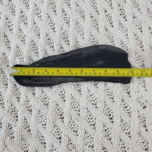 Free With Purchase- Charcoal Grey Stretch Headband- add on bundle - Picture 2 of 5
